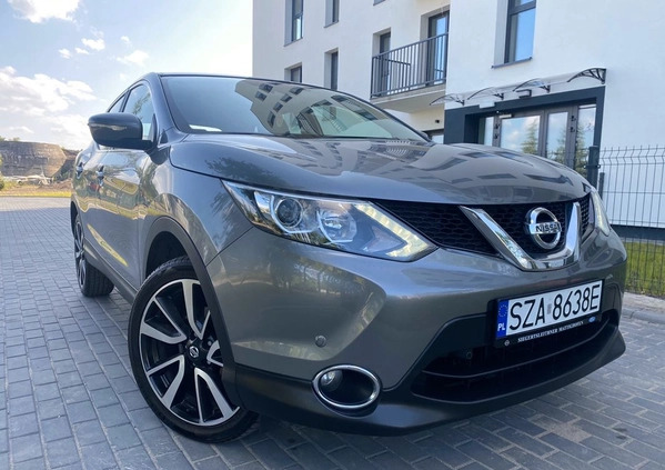 Nissan Qashqai cena 59900 przebieg: 105100, rok produkcji 2014 z Gościno małe 781